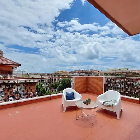 Relax E Vista Da Sogno In Attico Appartement