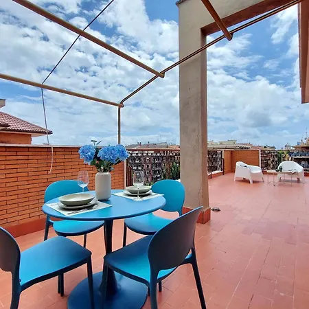 Relax E Vista Da Sogno In Attico Ostie